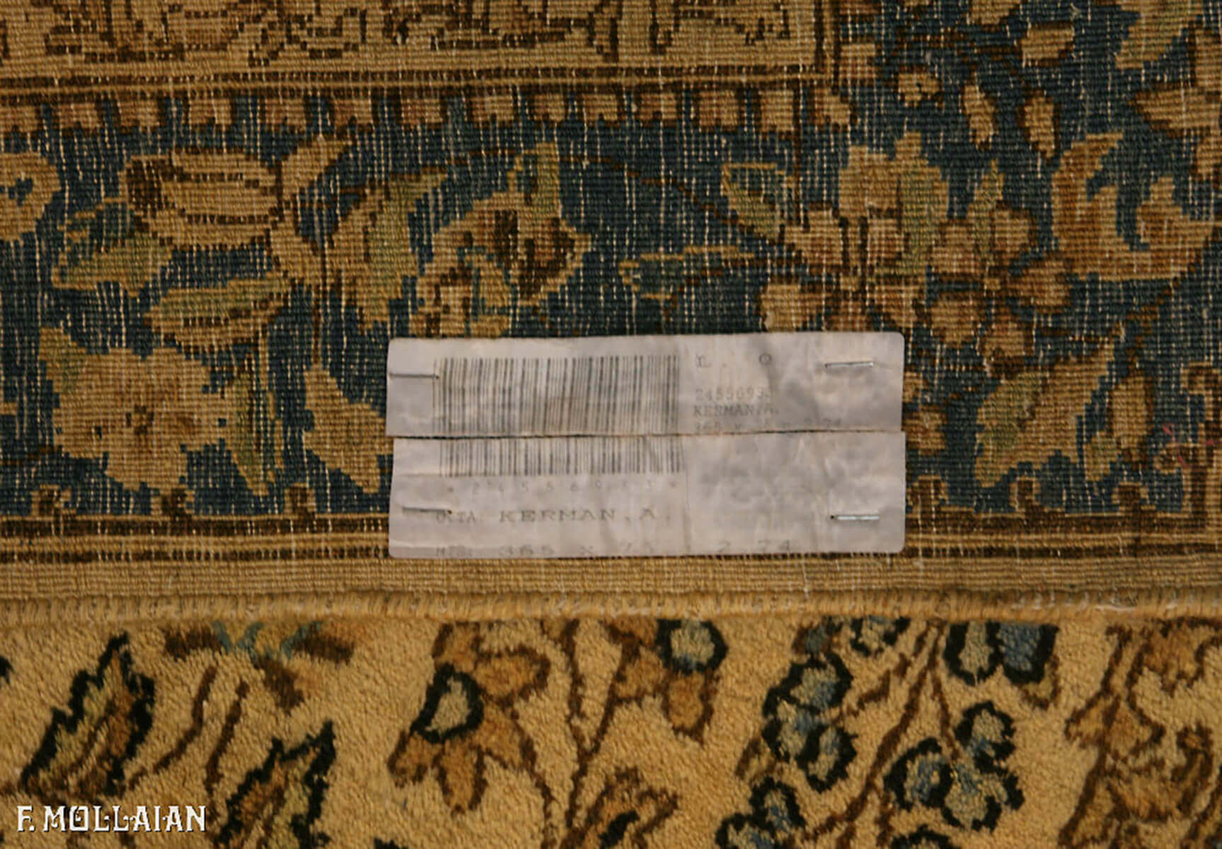 Teppich Spur Persischer Semi-Antiker Kerman n°:24556933